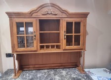 Solid Pine Cabinet With 2 Doors And Shelf To Go On Top Of Kitchen Work Top