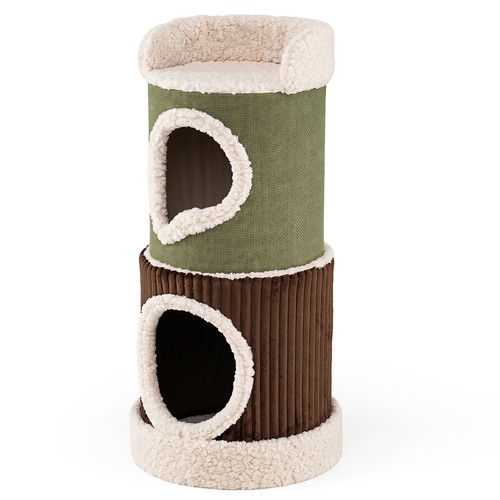 Barrel shaped cat house - cat, modern