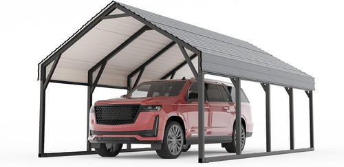 12x20ft metal carport - metal,