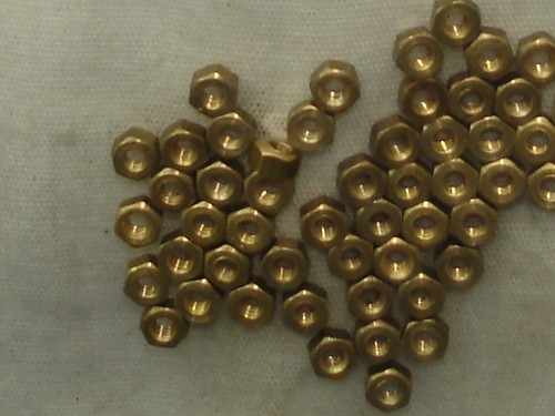 10ba full nuts - full, brass.