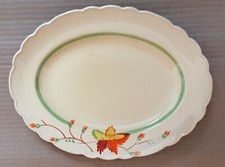 Royal Staffordshire Pottery A J Wilkinson Honeyglaze Serving Plate