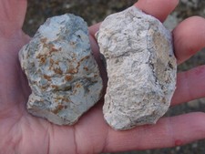 2 LARGE Heat cracked Neolithic