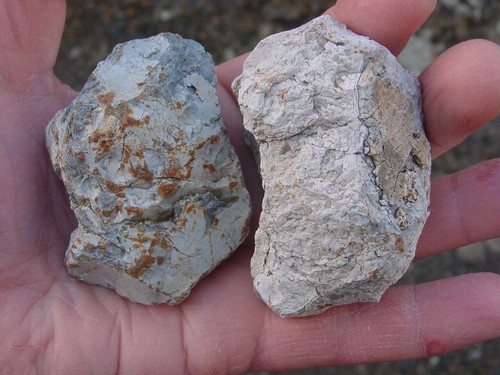 Large heat cracked neolithic - cracked,