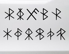 Set of 11 Viking Bind Rune