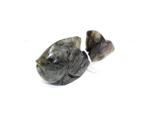 Carved gemstone labradorite - carved,