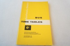 1963 Southend & District Bus Timetable Eastern National