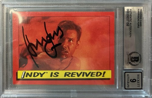 Harrison ford signed 1984 - harrison,