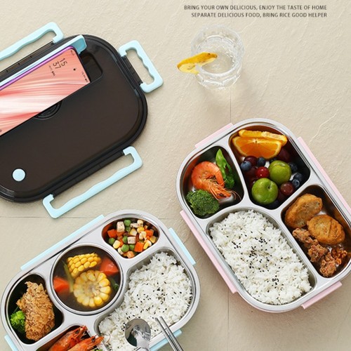 New stainless steel bento - steel, box