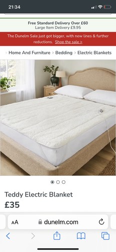 Electric single blanket teddy - electric,
