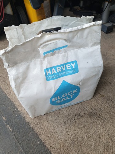 Bags water softener salt - bags, of