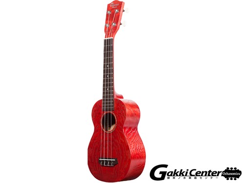 Ohana 15w red ukulele - sk-15w,