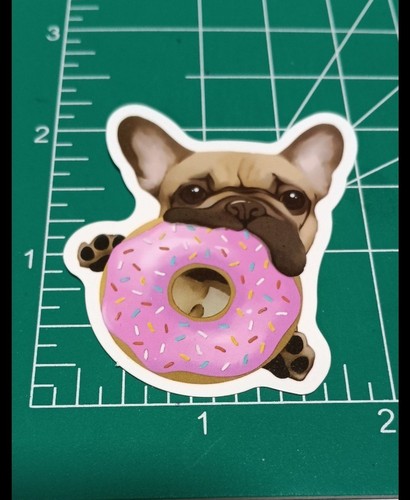 French bulldog sticker - bulldog,
