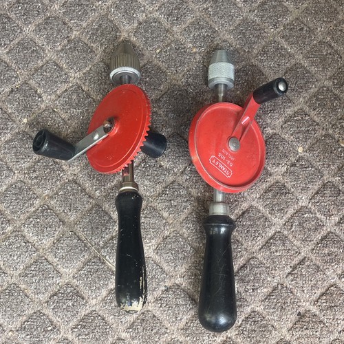 Stanley vintage hand drills - drills, x