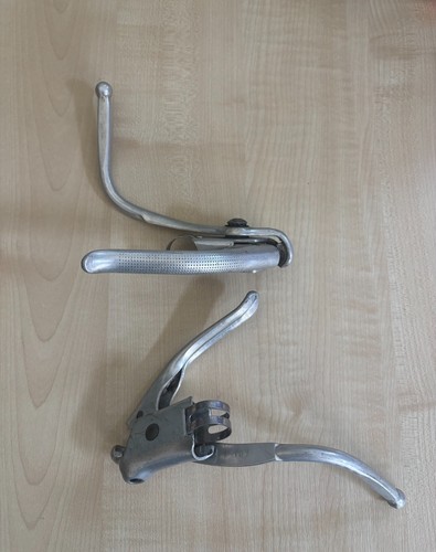 Vintage bicycle brake levers - brake,