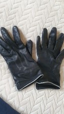 British Airways Julian MacDonald Leather gloves Old BA Uniform Size M