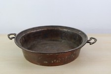 Antique Round Shallow Copper