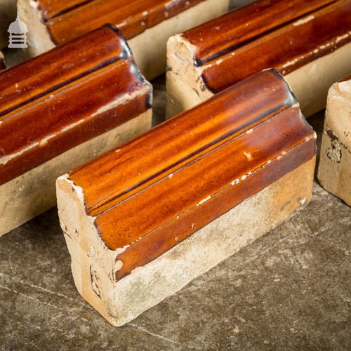 Set brown glazed - 11,