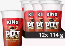 Pot Noodle Beef & Tomato King