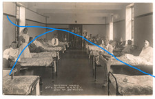 WW1 wounded soldier Gordon Ward 2nd Eastern General Hospital Dyke Road Brighton