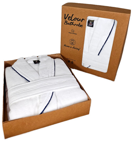 Unisex bathrobe belted 100 - unisex,