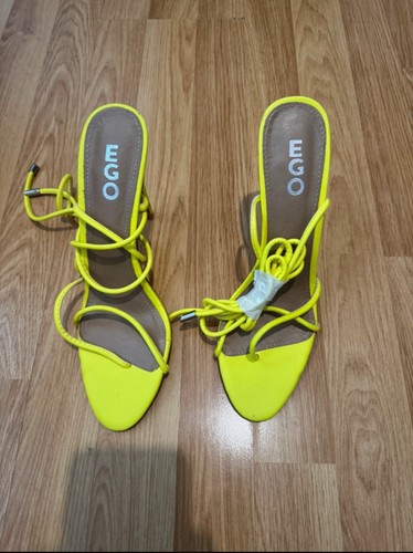 Neon yellow stiletto - yellow,