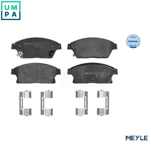 Brake pad set disc - pad, 025