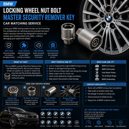 Locking wheel nut - wheel, bolt