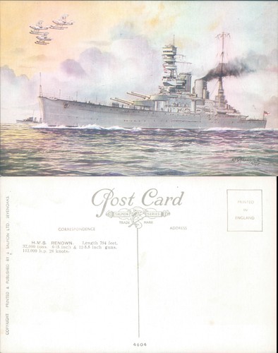 Hms renown battleship - renown,