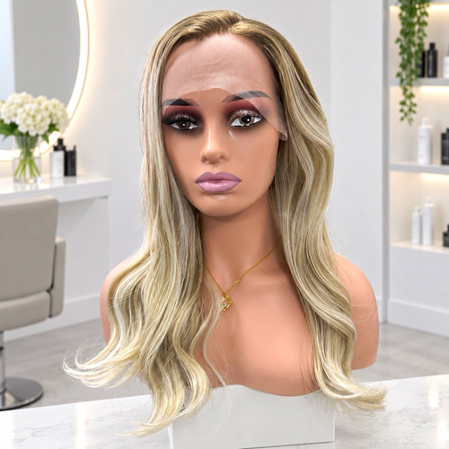Lace front long wavy layered - long,