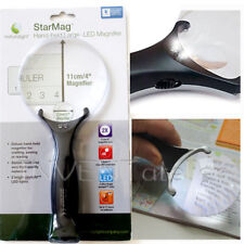 StarMag Hand-Held Large LED Magnifier 11cm/4" DN91261