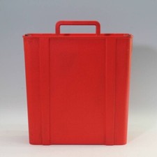 Olivetti Valentine Typewriter Red With Case RARE Used