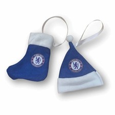 Chelsea FC Santa Hat &