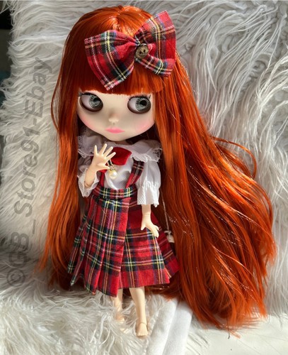 Blythe doll long red - blythe,