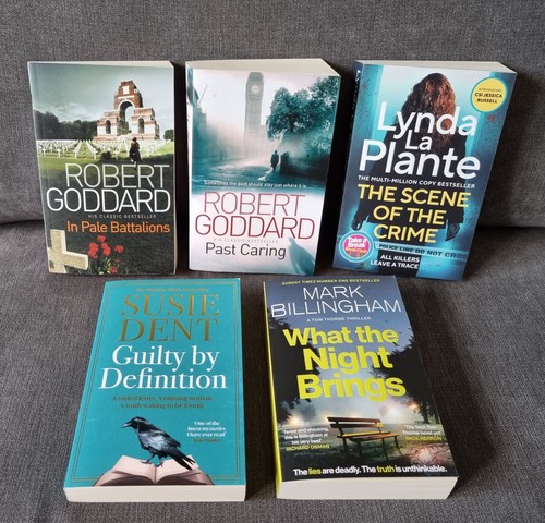 Bundle job lot paperback - x5,