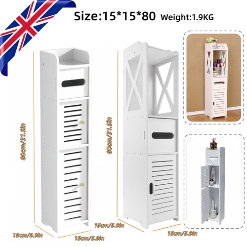Free standing white toilet - standing,