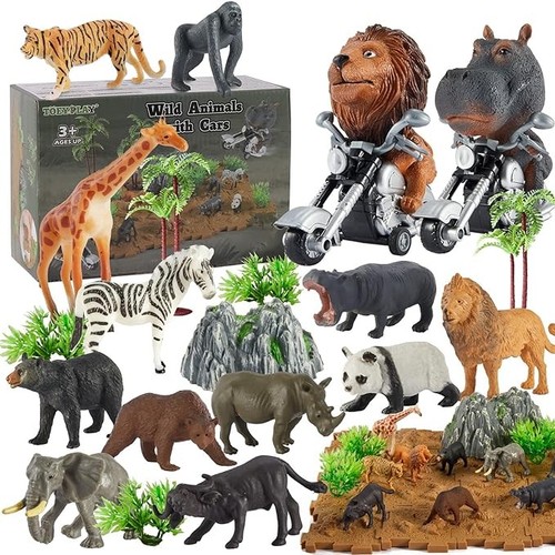 Wild animals set including - wild,