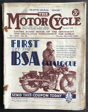 The MOTOR CYCLE Magazine 8 MAR