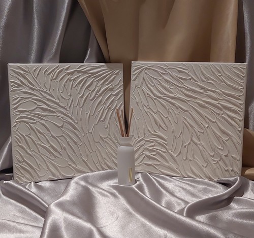 Modern plaster relief art - modern,