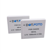2x NB-6L Battery for Canon