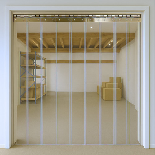 Pvc strip door curtain - curtain, heavy