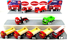 Various SIKU MERCEDES CONSTRUCTION ROAD MAINTENANCE RESCUE TRUCKS LORRY Mix Lot