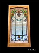 VICTORIAN STAINED GLASS WINDOW