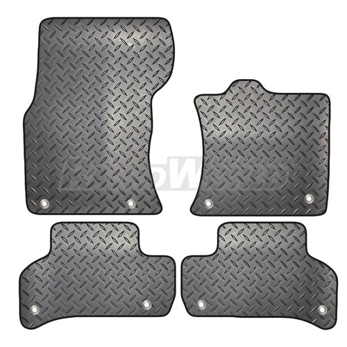 Tailored rubber car mats - tailored,