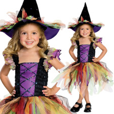 Glitter Witch Costume Kids