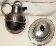 silver plate t h winder windermere can early 20th cent & civic pewter soap dish