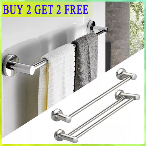 Single double towel - towel, rack