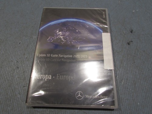 Mercedes sat nav card - mercedes,