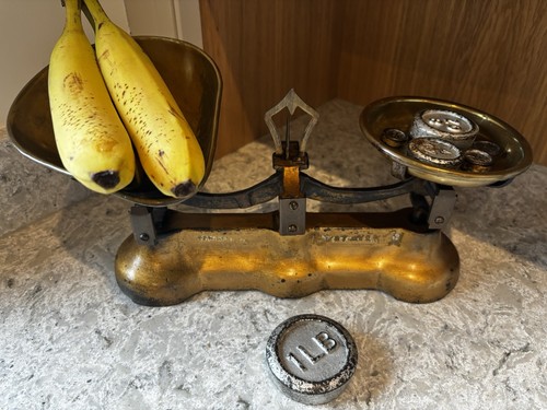 Vintage brass balance kitchen - vintage,