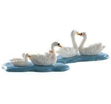 Lemax Figurines -  Swans, Set Of 2 - 82613