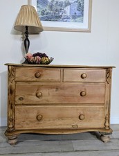 Antique Pine Chest Of Drawers Gustavian Style 19th Century Delivery Available 